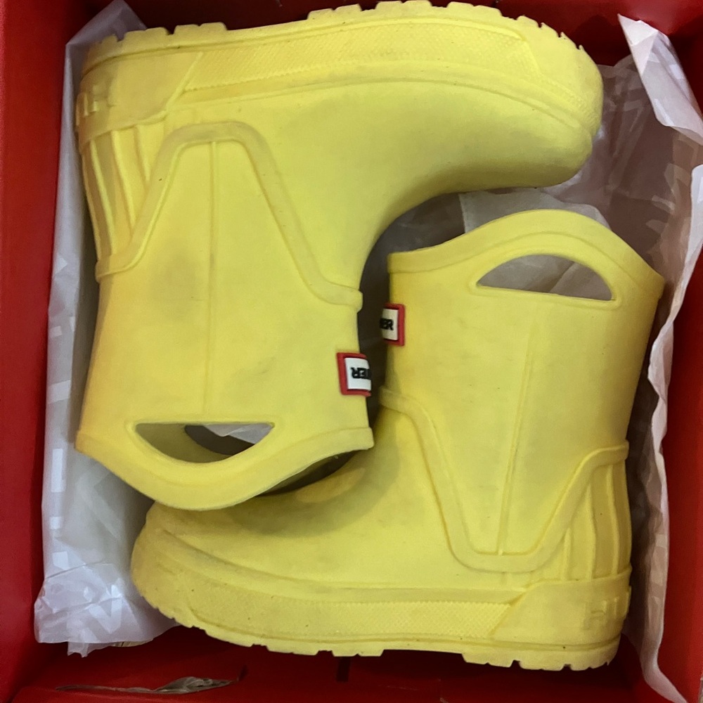 Hunter Kids Georgey Waterproof Rainboots - Picture 6 of 7